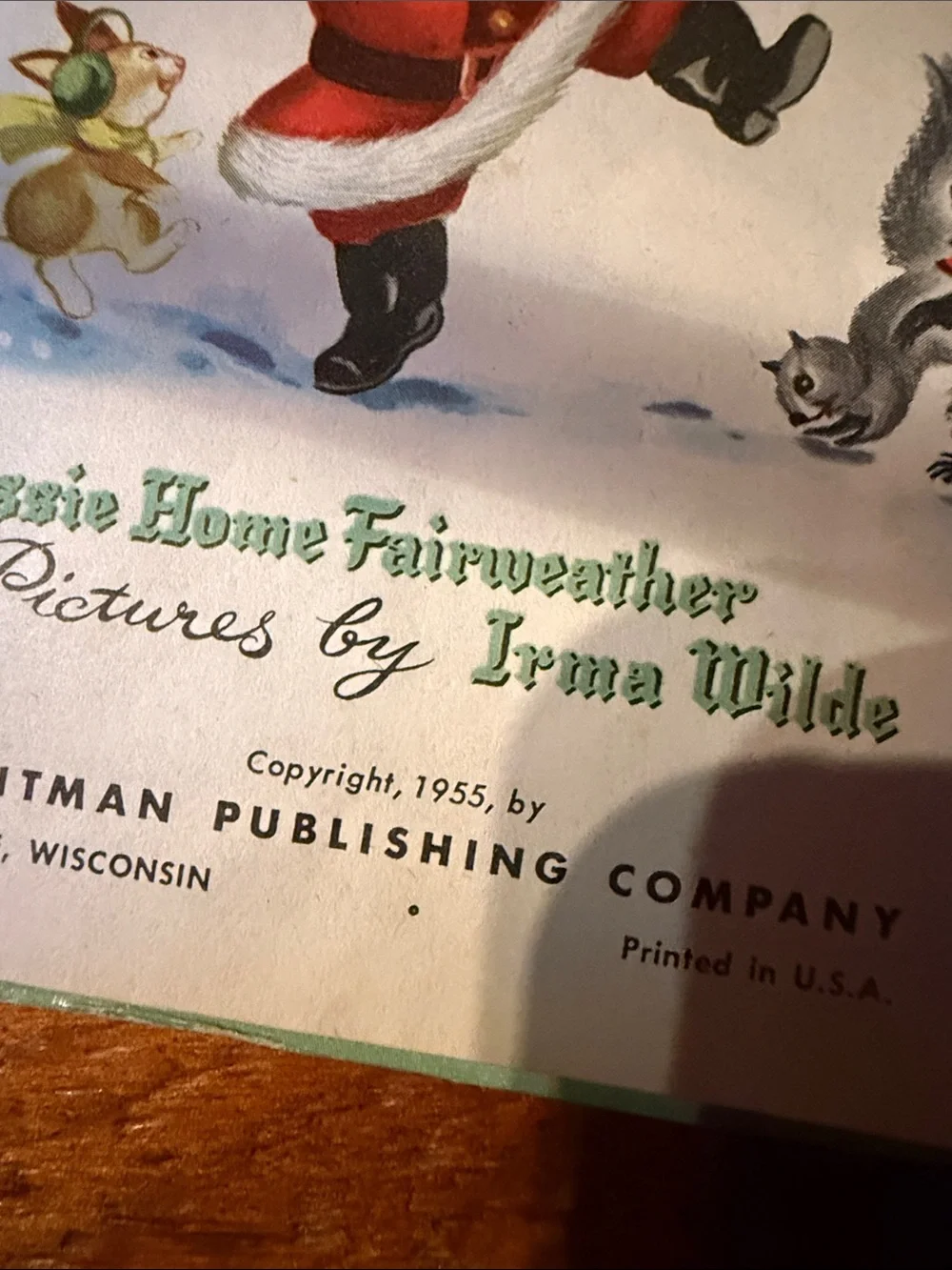 🎄 📕 1955 “The Happiest Christmas” Vintage Book